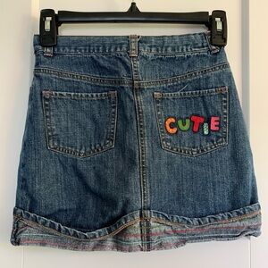 Gymboree 100% Cotton Girls Cutie Skort